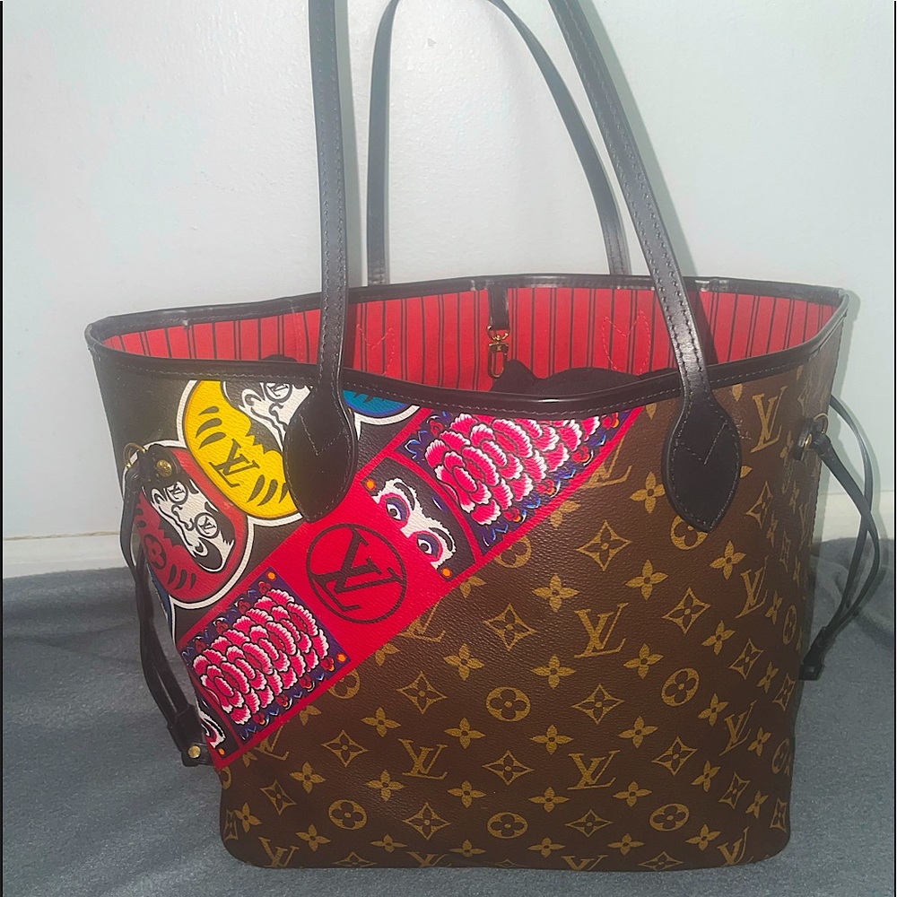 LOUIS VUITTON NEVERFULL KABUKI REVERSIBLE TOTE